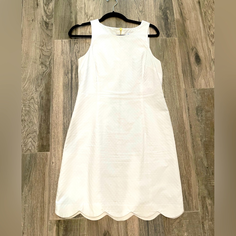 Southern Tide Women's White Shift Dress - size 6